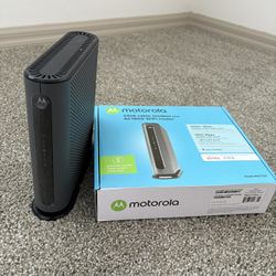 Motorola Modem And Router 