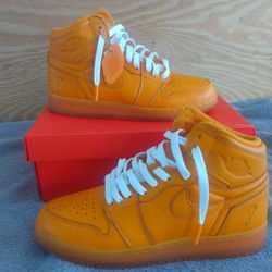 Air jordan 1 gatorade orange peel