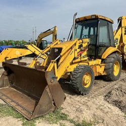 JCB, 214 III Loader Backhoes, 4-1 split bucket, 4X4, Cab, Extended hoe, AC $0 Down Financing Available 🇺🇲