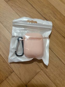 Pink Silicone AirPods Case