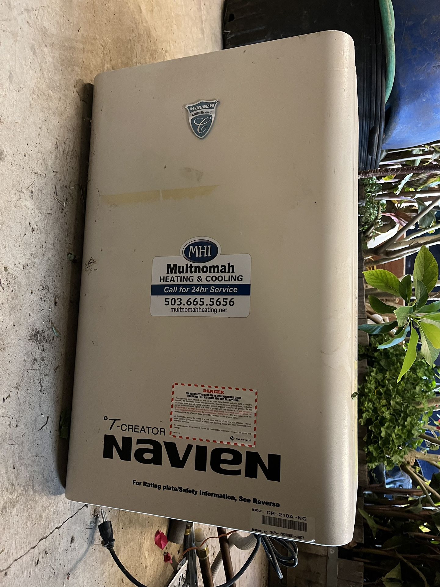 Navien Tankless Hot Water Heater
