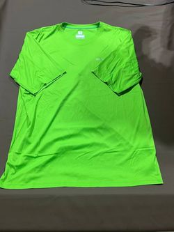 Columbia Omni-Freeze Zero T-Shirt Men’s 3XLT Neon Green Cooling Athletic Tee