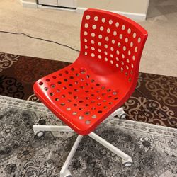 Red Swivel Chair