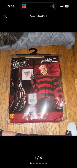 Rubies nightmare on elm street freddy costume xl
