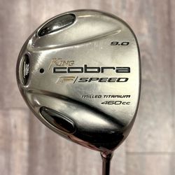 King Cobra F SPEED Titanium 460cc DRIVER 9.0° Graphite Stiff Flex Right Hand