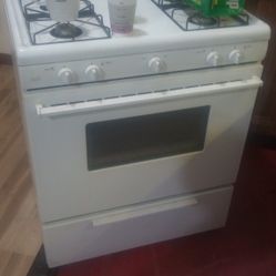 White Stove Oven 