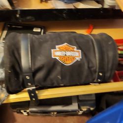 Harley Davidson Barrel Bag