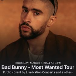 Bad Bunny - Most Wanted Tour 