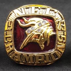 Minnesota Vikings 1973 NFC Champions Ring Size 11