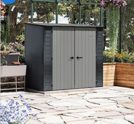 Suncast 7 ft. x 4 ft. Modern Storage Shed