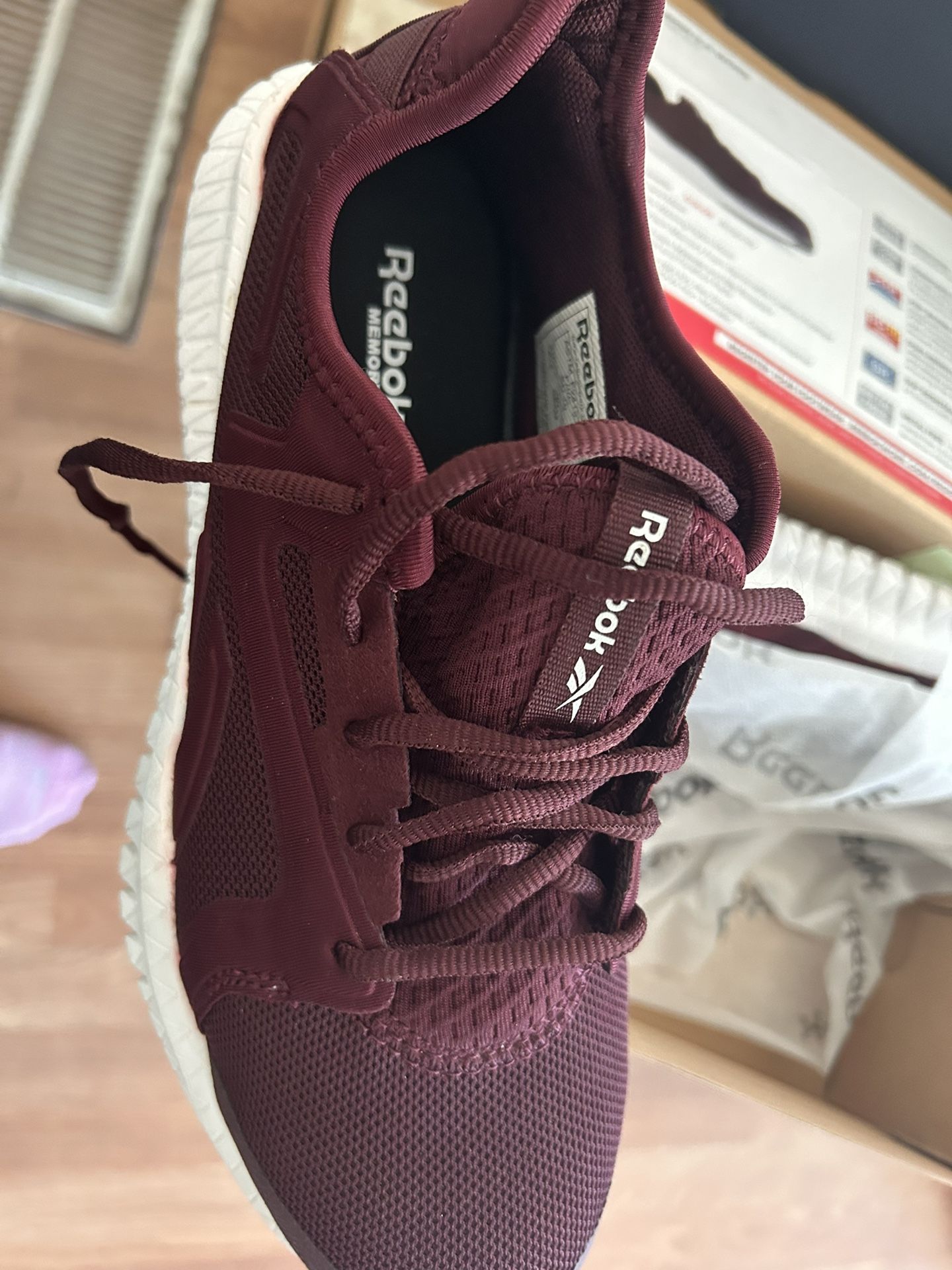 Woman’s Reebok Steel Toe Sneakers
