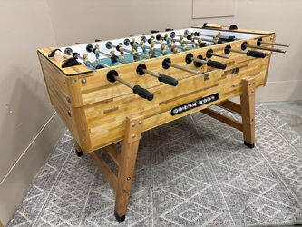 TOURNAMENT SOCCER Vintage 70’s Wooden Foosball Table