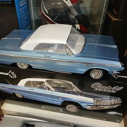 Red cat racing 1964 Impala SS RC electric lowrider 1/10 scale fully functional including remote controller battery and a charger special deal
