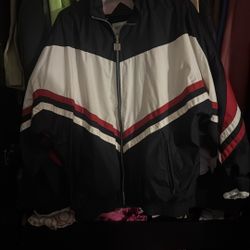 Vintage American pro celebrity Varsity Zip-Up 