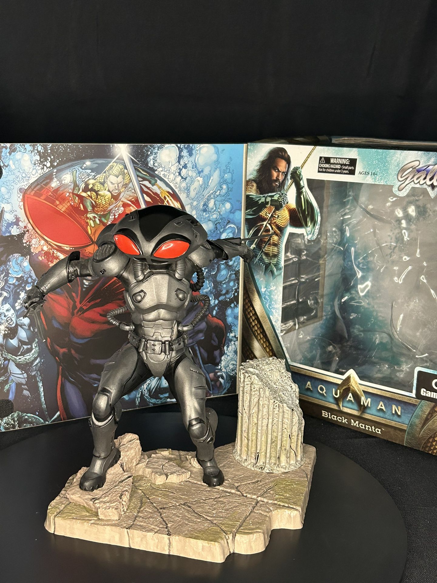 Diamond Select Aquaman Movie Black Manta Statue
