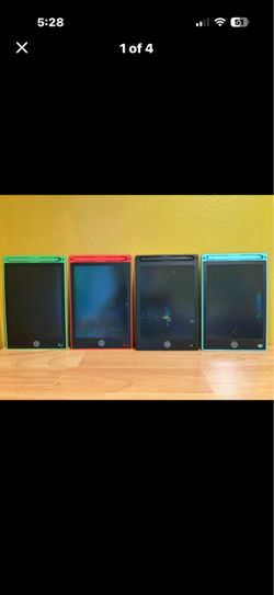 New LCD Writing Tablets 4 Colors