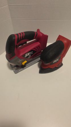 SKIL 18V Cordless Tool Lot – Jigsaw & Detail Sander!