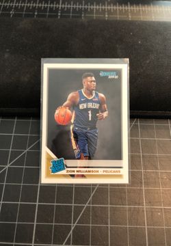 2019 Donruss Rated Rookie Zion Williamson
