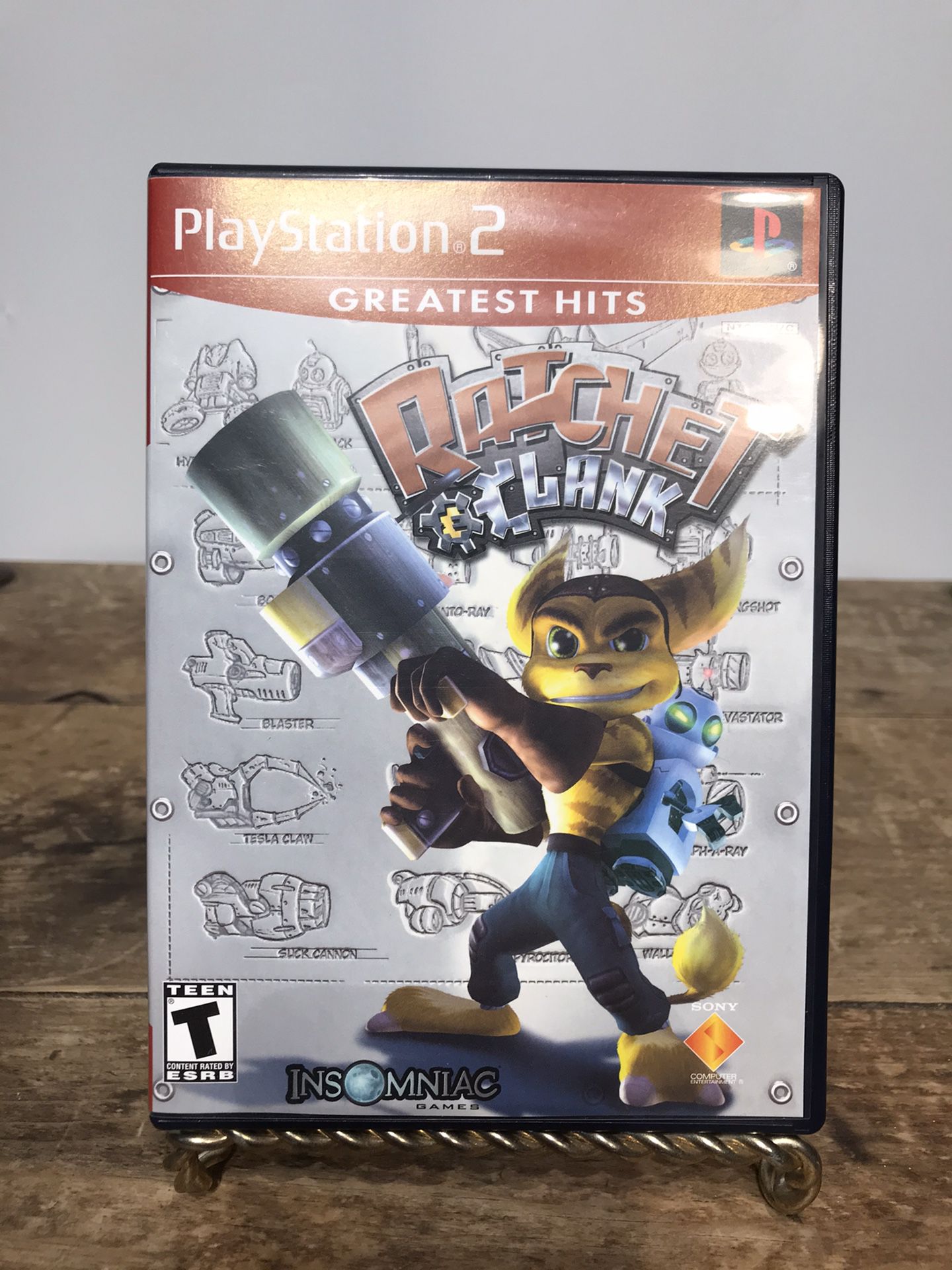 Ratchet & Clank for Playstation 2, Cleaned, Tested and works great 🎮❄️🕹