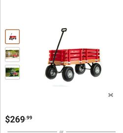 Red wagon very cheap
