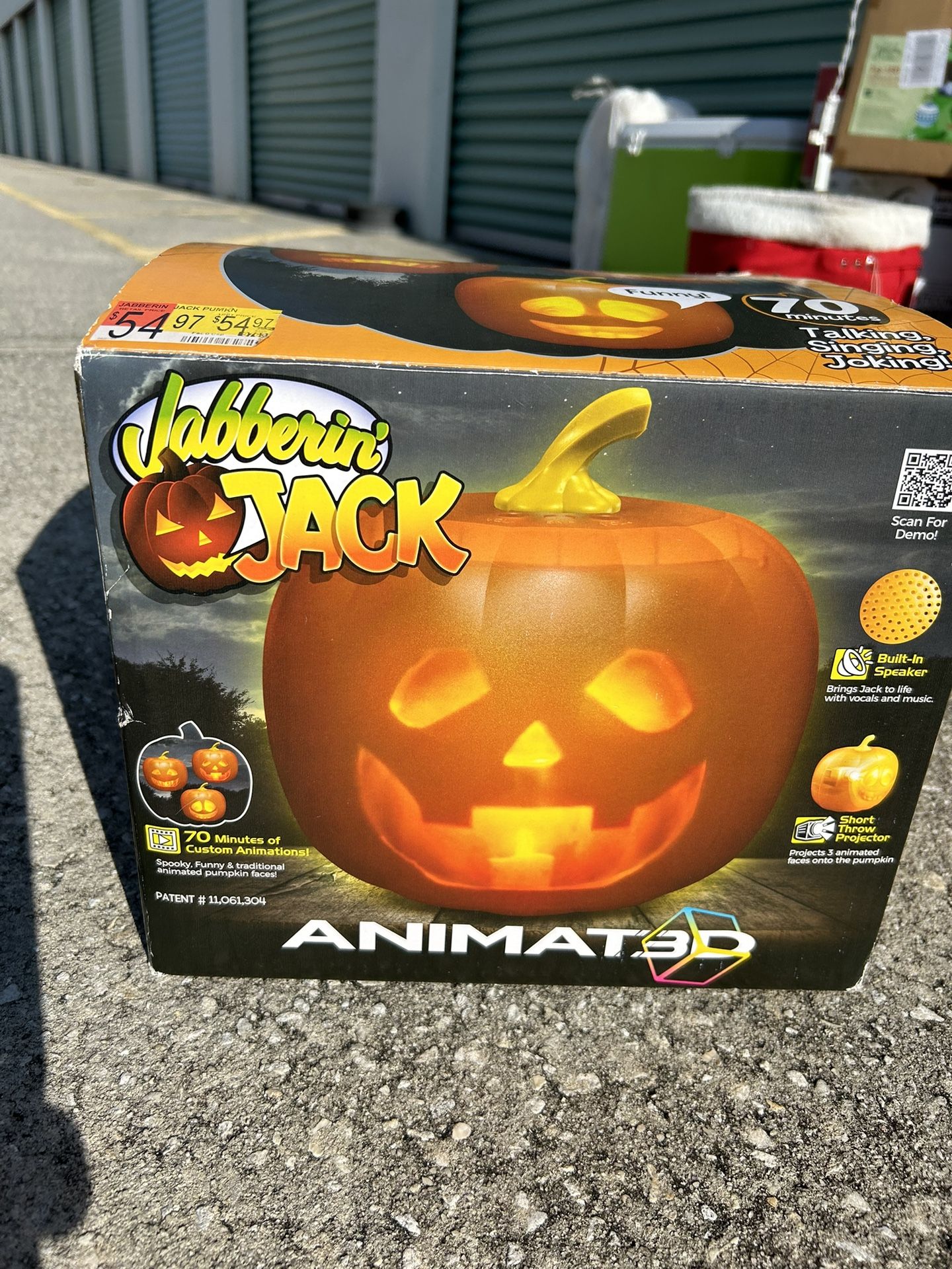 Talking Jack Jabberin’ Jack Animated, Talking Pumpkin for Sale in Casselberry, FL ...