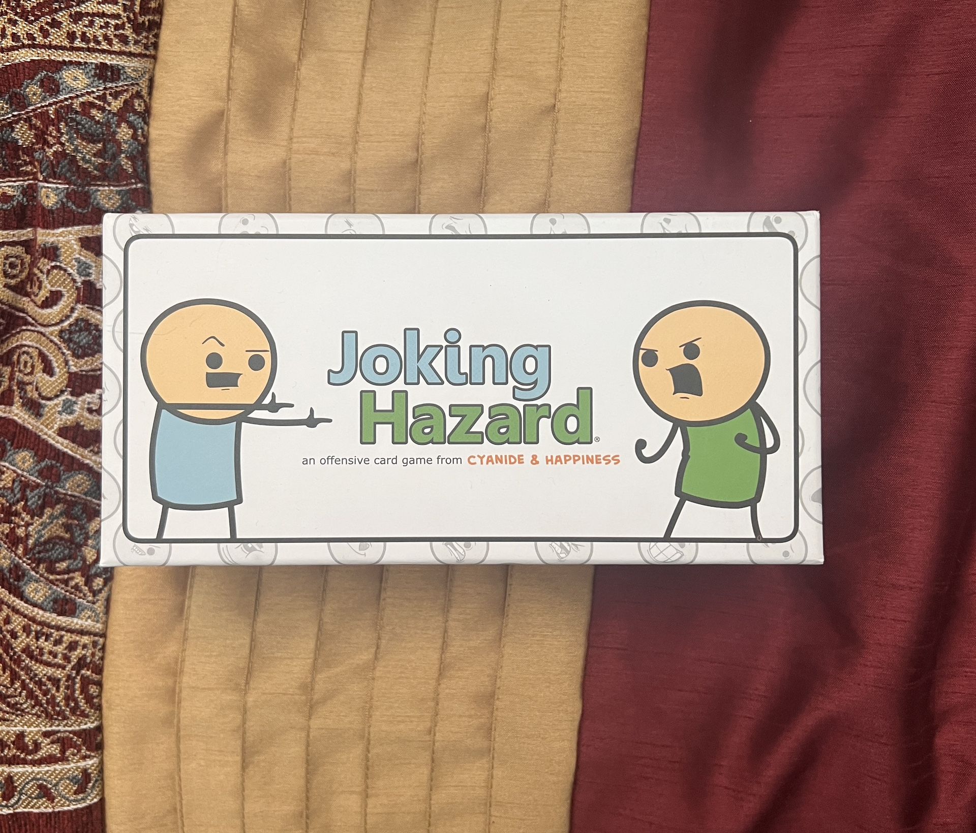 Joking Hazard by Cyanide & Happiness - 360+ Funny & Inappropriate Comic Cards, Hilarious Party Games | Includes Add-Your-Own-Words Cards