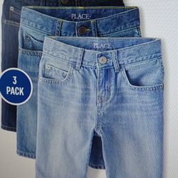 Boys Shorts Size 16 New The Children's Place Adjustable Waist Set Of 3