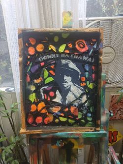Donny Hathaway Original Mixed Media Art Piece