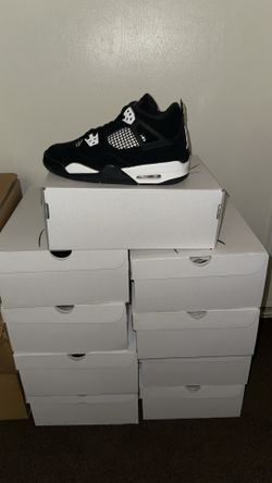 Jordan 4 Retro White Thunder
