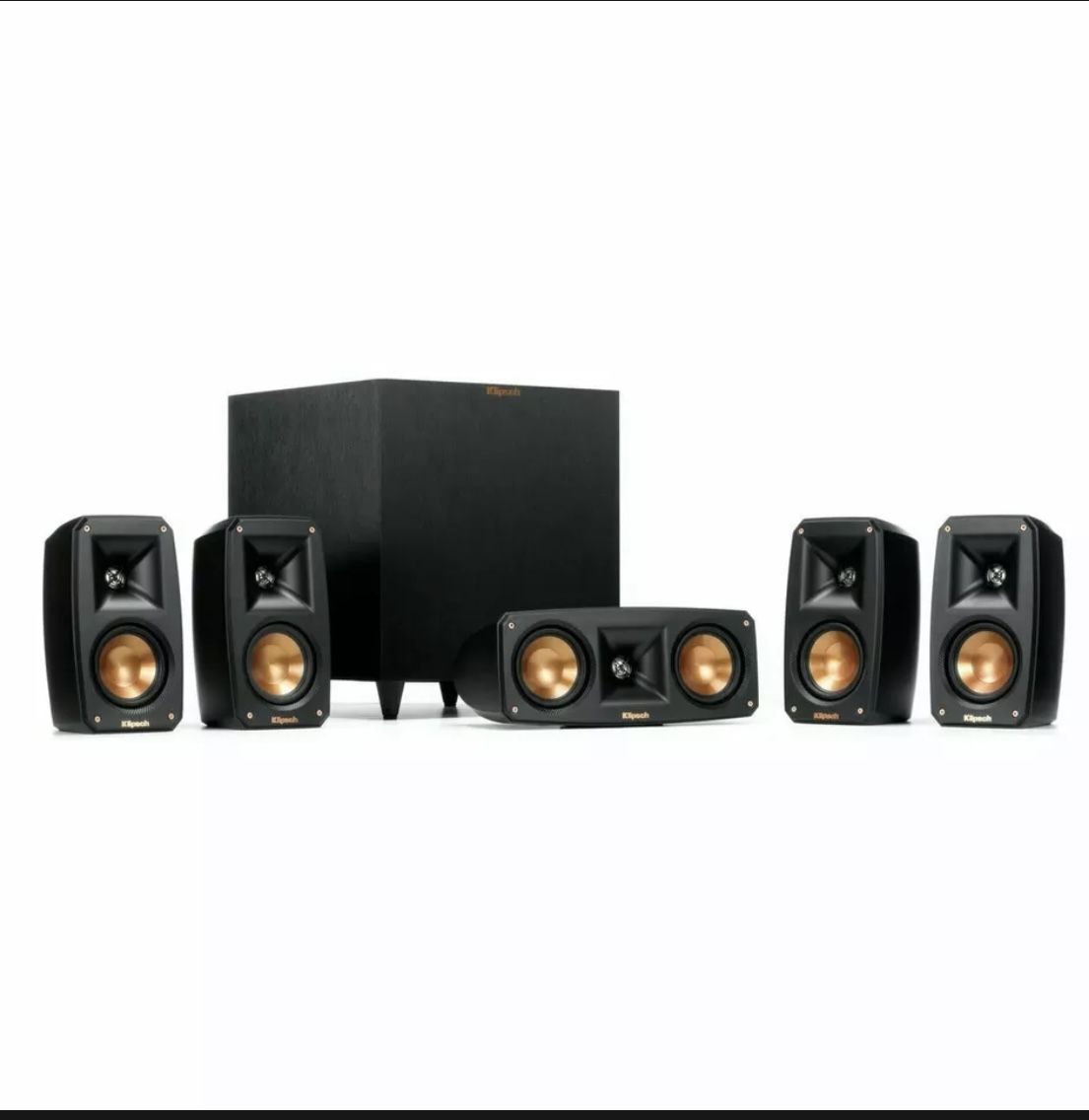 Klipsch Reference Theater Pack 5.1 Channel Surround Sound System 