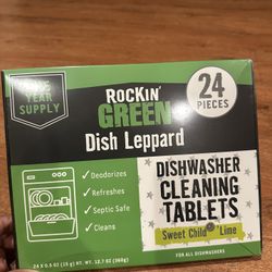 Dishwasher Cleaning Tablets 24 Pcs