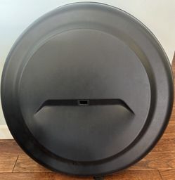 Boomerang® USA - 33" Black-Textured Rigid JL Tire Cover