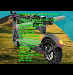 🛞🛞☺️NEW ELECTRIC SCOOTER 20+MPH