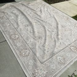 8’x10’ Washable Neutral Rug