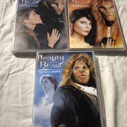 Beauty and the Beast complete series Seasons 1-3 OOP DVD RARE GOOD CONDITION