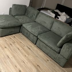 Green wayfair couch