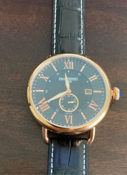 Gold plated, Paul Perret watch.