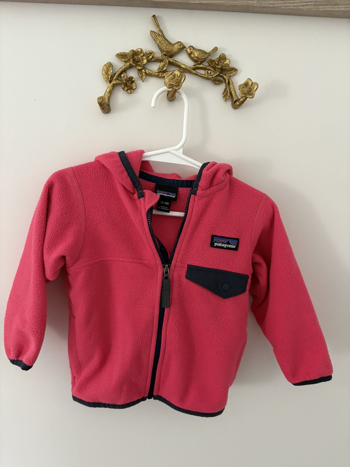 Patagonia 12-18 mo Fleece Jacket