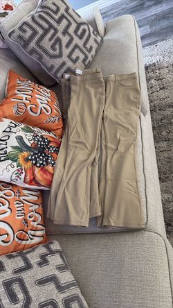 Khaki pants size 16 and 14