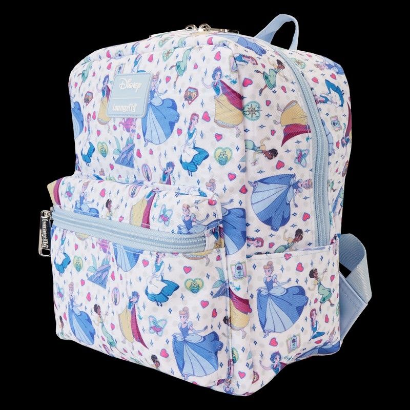 disney princess manga style mini backpack Loungefly It features a secure Loungefly Disney Princess Manga Style