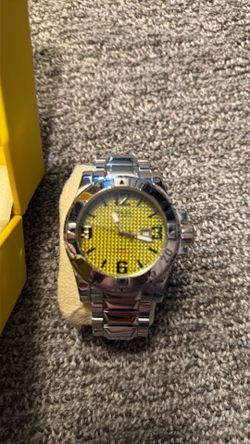 INVICTA 6264 Reserve Chronograph Excursion Edition Watch yellow dial