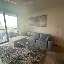 Selling living room set + couch