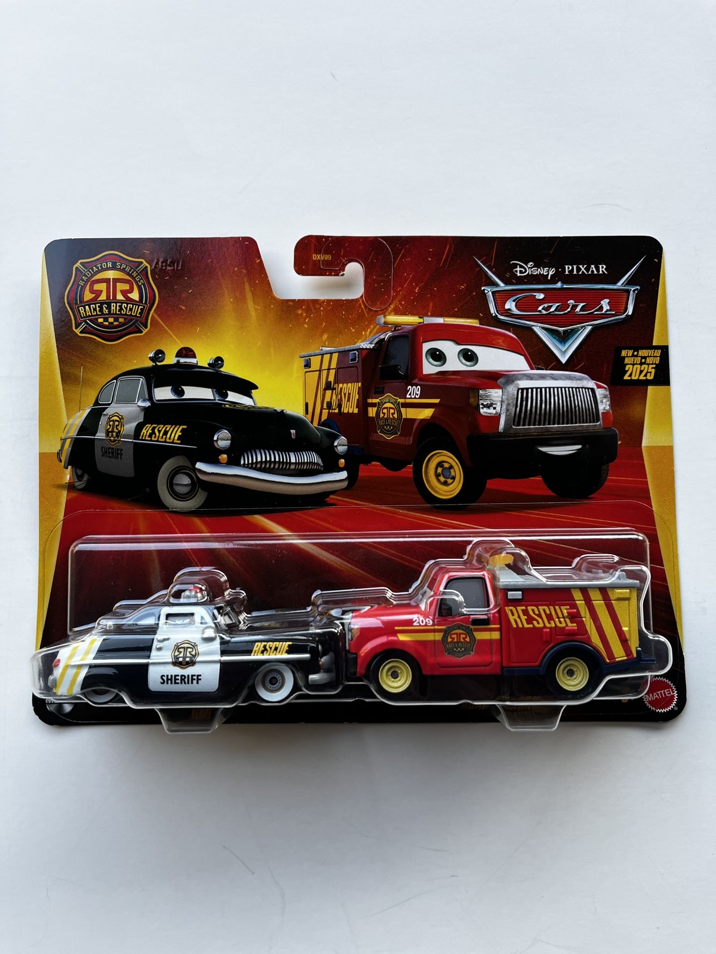 Disney Pixar Cars Sheriff & Adam Rodriguez 2025
