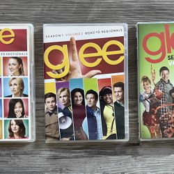DVDs: Glee (Volumes 1-3)