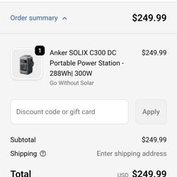 Anker Solix C300 - Solar CHARGER 