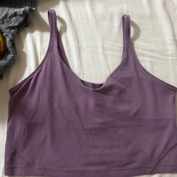 Lululemon Align Tank Top Size 14 Purple