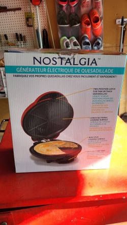 Nostalgia Quesadilla Maker
