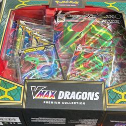 Vmax Dragons Double Box Target Exclusive Pokémon Cards