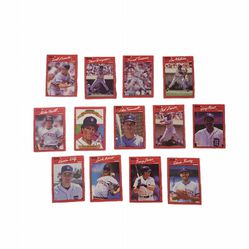 Donruss 90 Tigers Team Set Of 13 Baseball Collectibles Cards 