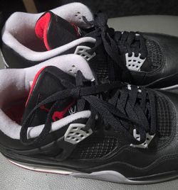 Nike Air Jordan 4 Retro Bred Reimagined Black/Red Men’s Sneakers